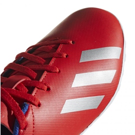 Adidas X 18.4 Tf Jr BB9417 Fußballschuhe orangen und rottöne rot 3