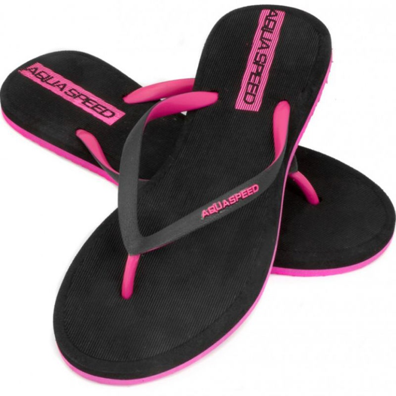 Damen Aqua-speed Genua Flip-Flops col. 37 schwarz 1