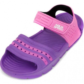 Aqua-speed Noli violett pink Kindersandale col. 93 lila lila 2