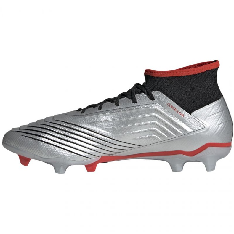 Adidas Predator 19.2 Fg M F35601 Fußballschuhe schwarz/silber silber 1