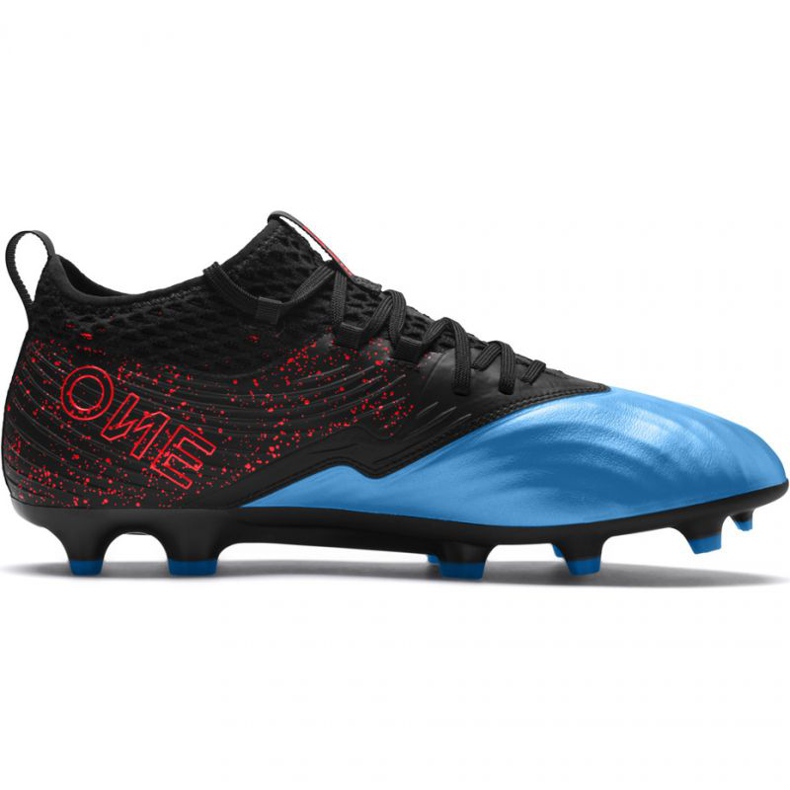 Puma One 19.2FG Ag M 105484 01 Fußballschuhe mehrfarbig schwarz 1