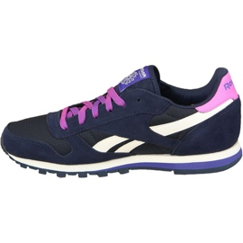 Reebok Classic Leather Jr AR2041 navy blau 1