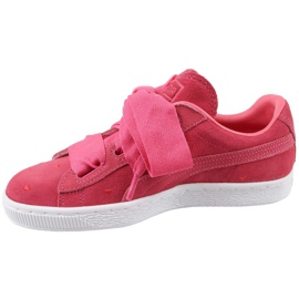 Puma Suede Heart Jr 365135-01 Schuhe rot 1