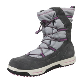 Timberland Snow Stomper Pull On Wp Jr A1UJ7 Winterschuhe grau 1