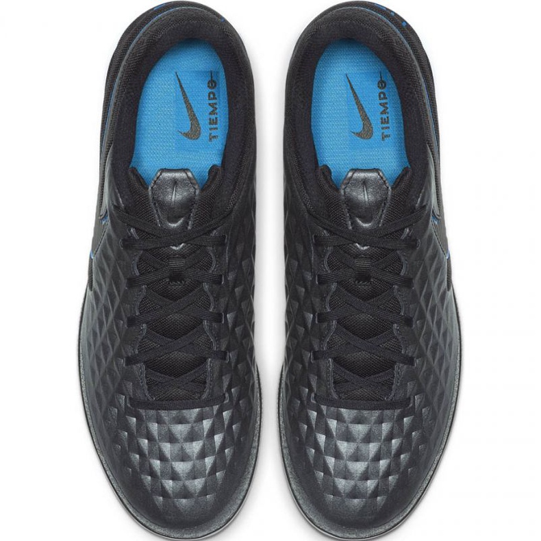 Hallenschuhe Nike Tiempo React Legend 8 Pro Ic M AT6134-004 schwarz schwarz 1