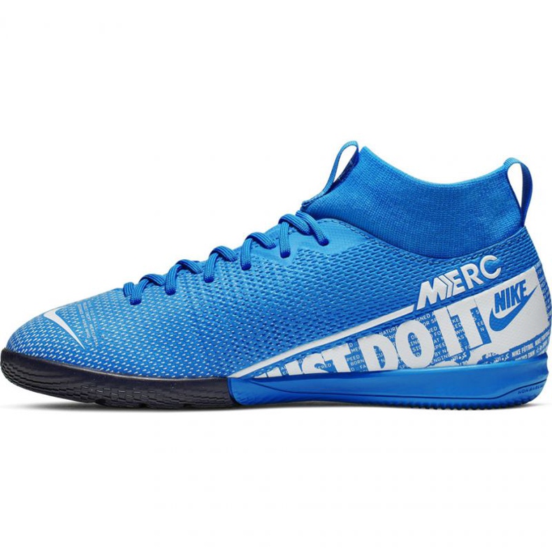 Nike Mercurial Superfly 7 Academy Ic Jr AT8135 414 Fußballschuhe mehrfarbig blau 1