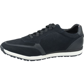 Schuhe Tommy Hilfiger Premium Suede Runner M FM0FM02551 Cki navy blau 1