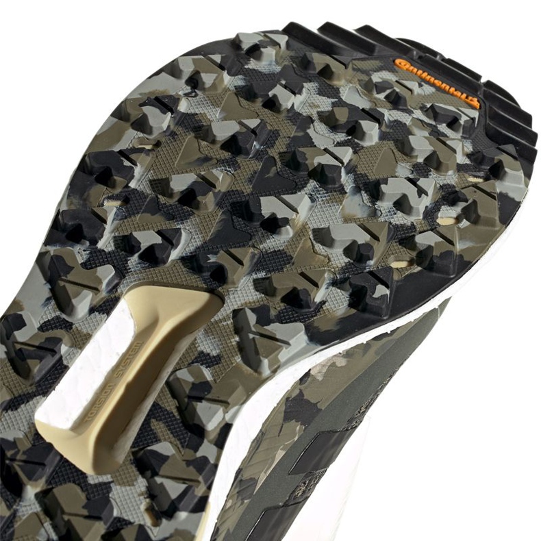 Trekkingschuhe adidas Terrex Free Hiker M EF0774 schwarz grau mehrfarbig grün 1