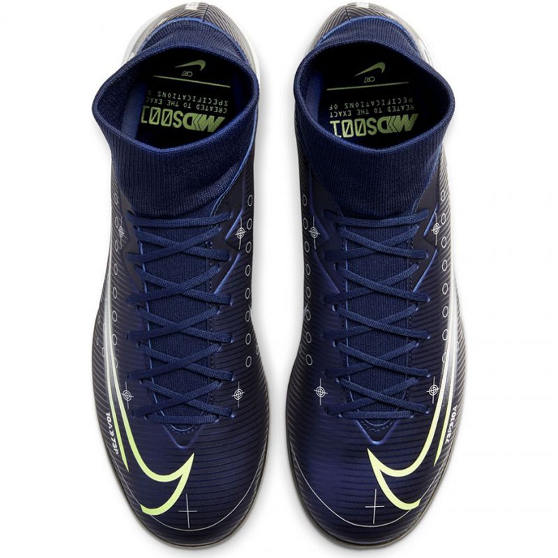 Hallenschuhe Nike Mercurial Superfly 7 Academy Mds Ic M BQ5430-401 navy blau navy blau 1
