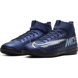 Nike Mercurial Superfly 7 Academy Mds Ic Jr BQ5529 401 Fußballschuh marineblau blau 1