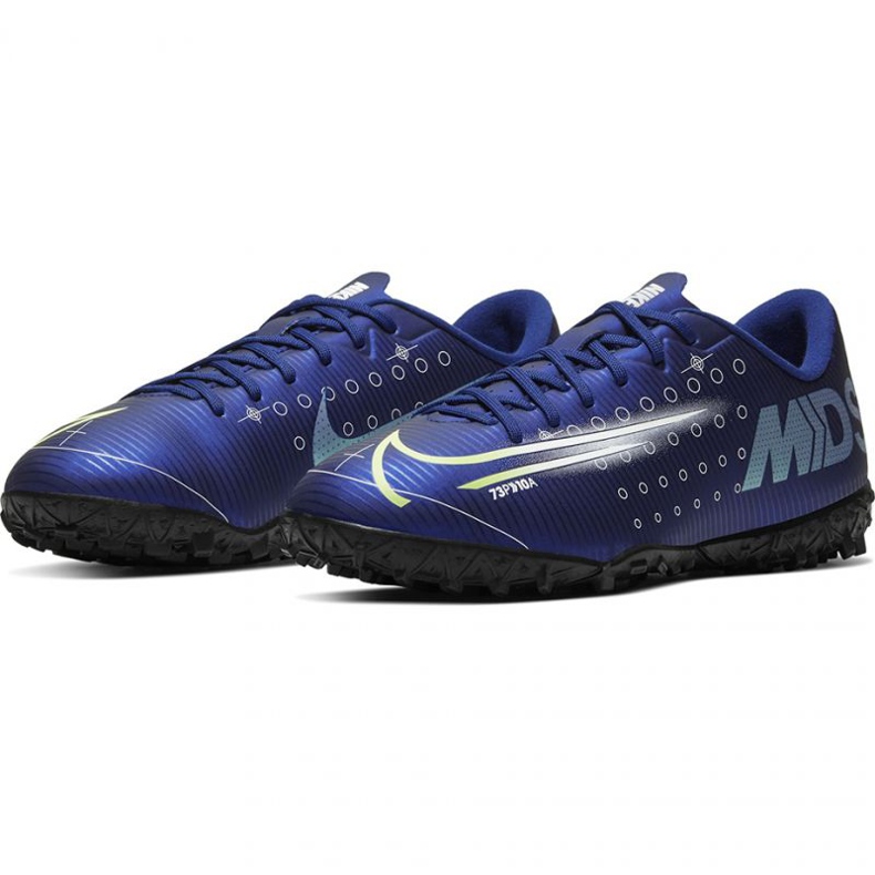 Nike Mercurial Vapor 13 Academy Mds Tf Jr CJ1178 401 Fußballschuh marineblau blau und marineblau 1