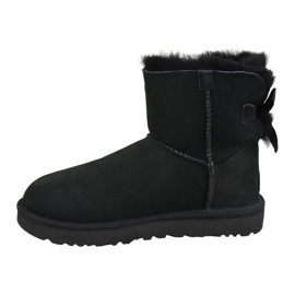 Ugg Mini Bailey Bow Ii W 1016501-BLK Schuhe schwarz 1