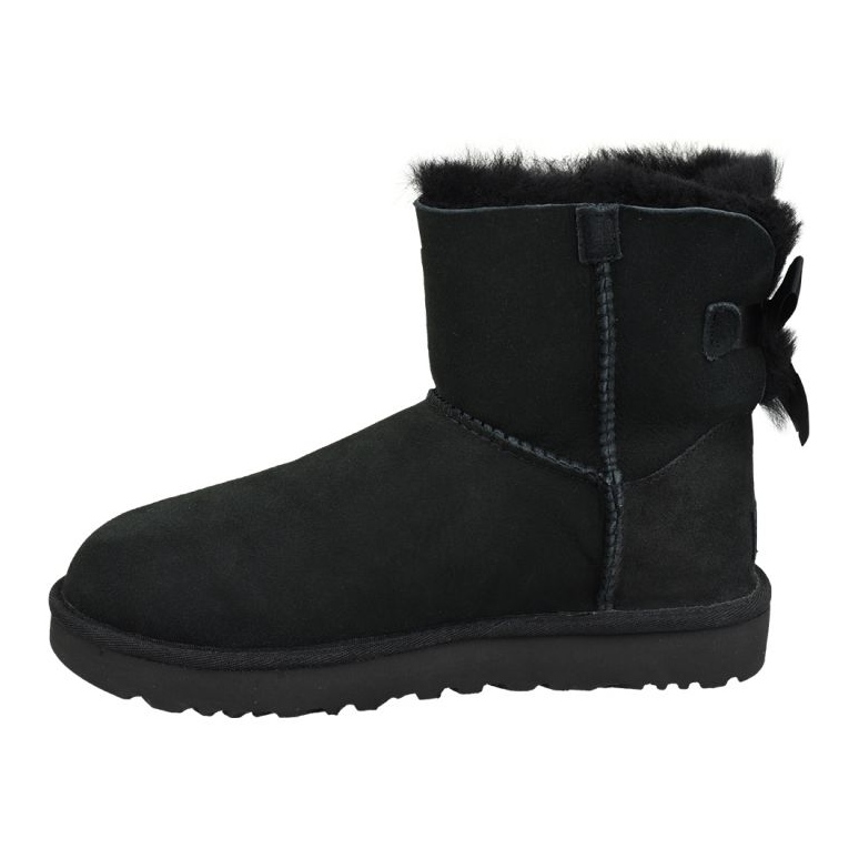 Ugg Mini Bailey Bow Ii W 1016501-BLK Schuhe schwarz 1