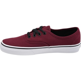 Vans Authentic W VQER5U8 Schuhe rot 1
