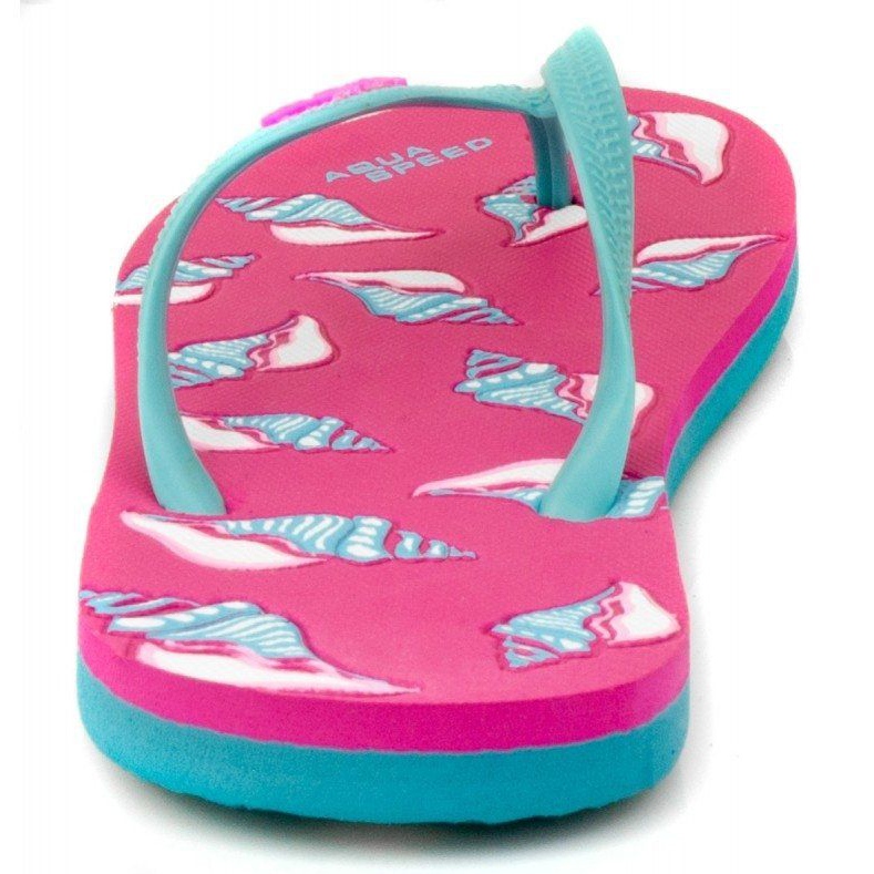 Aqua-Speed ​​​​Napoli W 40869-40875 Flip-Flops blau rosa 1