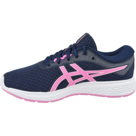 Laufschuhe Asics Patriot 11 Gs Jr 1014A070-402 marineblau 1