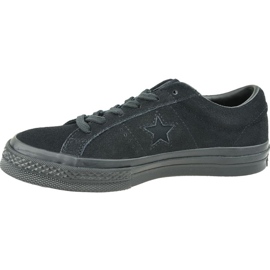 Converse One Star Ox M 162950C Schuhe schwarz 1