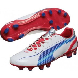 Fußballschuhe Puma Evo Speed ​​​​1 Fg M 102527 01 weiß weiß 1