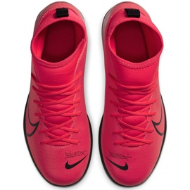 Nike Mercurial Superfly 7 Club Tf Jr AT8156-606 Fußballschuhe rot orangen und rottöne 1