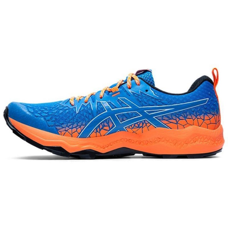 Asics Fujitrabuco Lyte M 1011A700-400 Laufschuhe blau orange 1