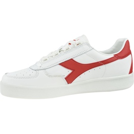 Schuhe Diadora B. Elite M 501-170595-01-C0823 weiß rot 1