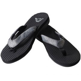 Kappa Cally W 242834 1611 Flip-Flops schwarz grau 1