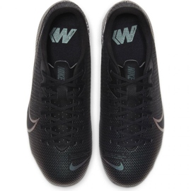 Nike Mercurial Vapor 13 Academy FG / MG Jr AT8123 010 Fußballschuhe grau schwarz 1