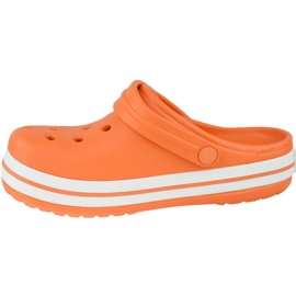 Crocs Crocband Clog K Jr 204537-810 orange grau 1