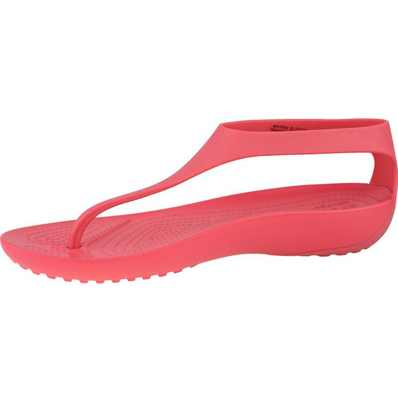 Sandalen, Flip-Flops Crocs Serena Flip W 205468-611 rot 1