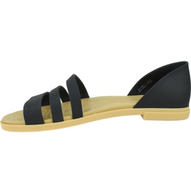 Crocs Tulum Offen flach W 206109-00W schwarz 1