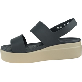 Crocs Brooklyn Low Wedge W 206453-07H marineblau 1