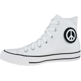 Converse Chuck Taylor All Star Hi Peace W 167892C Schuhe weiß 1