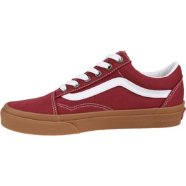 Vans Old Skool VN0A4U3BWZ0 Schuhe rot 1