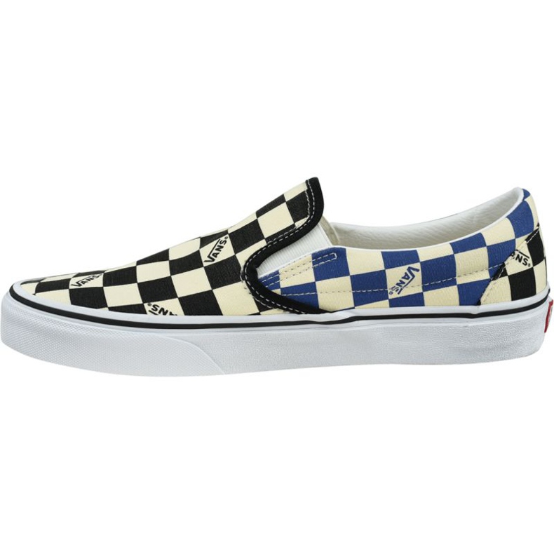 Vans Classic Slip-On Big Check M VN0A4U38WRT beige schwarz blau mehrfarbig 1