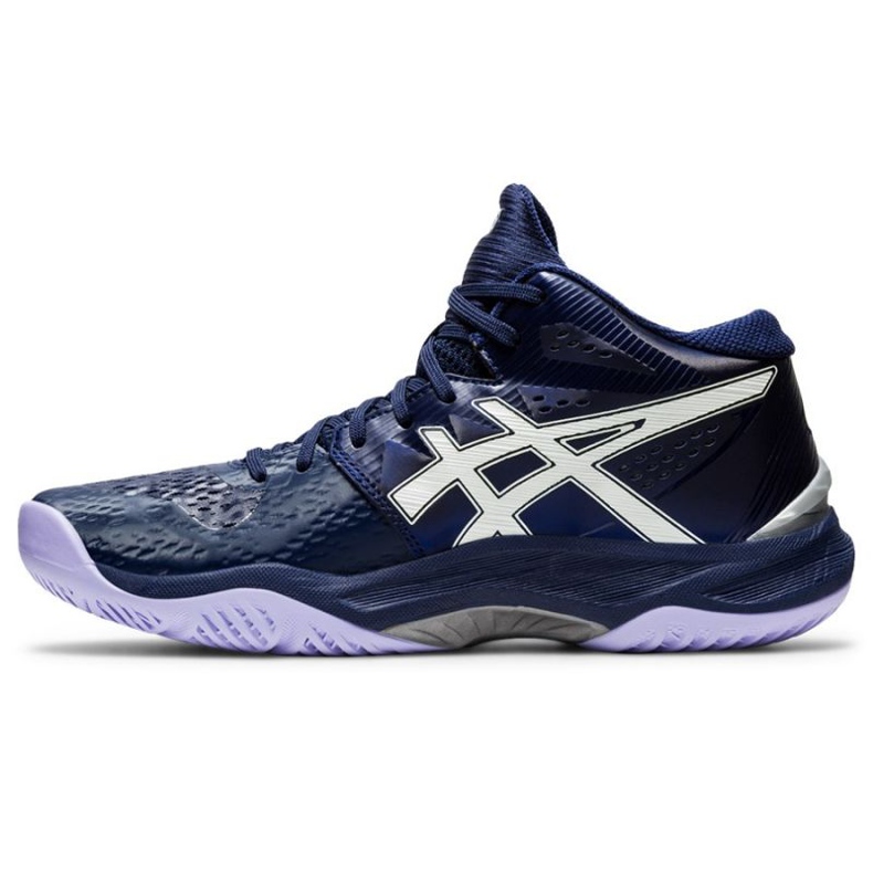 Asics Sky Elite Ff Mt W 1052A023-400 Volleyballschuhe graphit, marineblau blau und marineblau 1