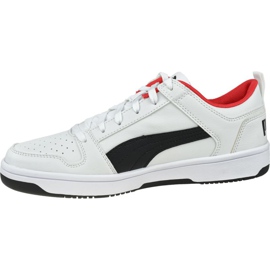 Puma Rebound LayUp Sl M 369866 01 weiß schwarz 1