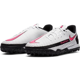 Nike Phantom Gt Academy Tf Jr CK8484-160 Fußballschuh mehrfarbig weiß 1