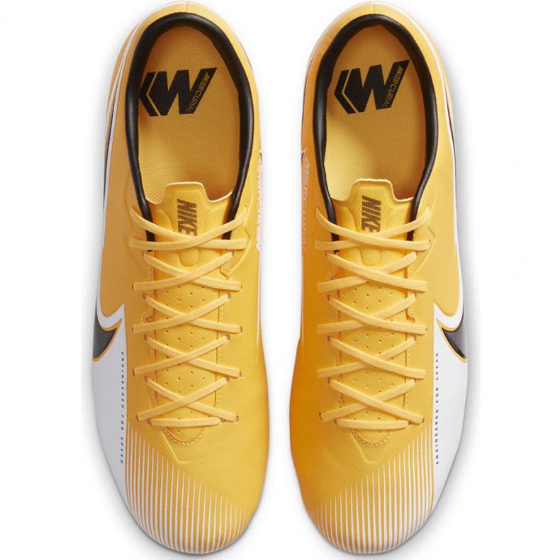 Nike Mercurial Vapor 13 Academy M FG / MG AT5269 801 Fußballschuhe mehrfarbig gelb 1