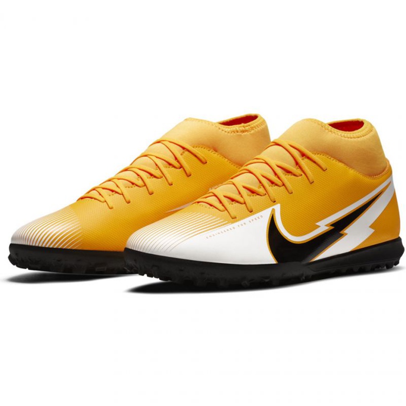 Nike Mercurial Superfly 7 Club Tf M AT7980 801 Fußballschuhe mehrfarbig gelb 1