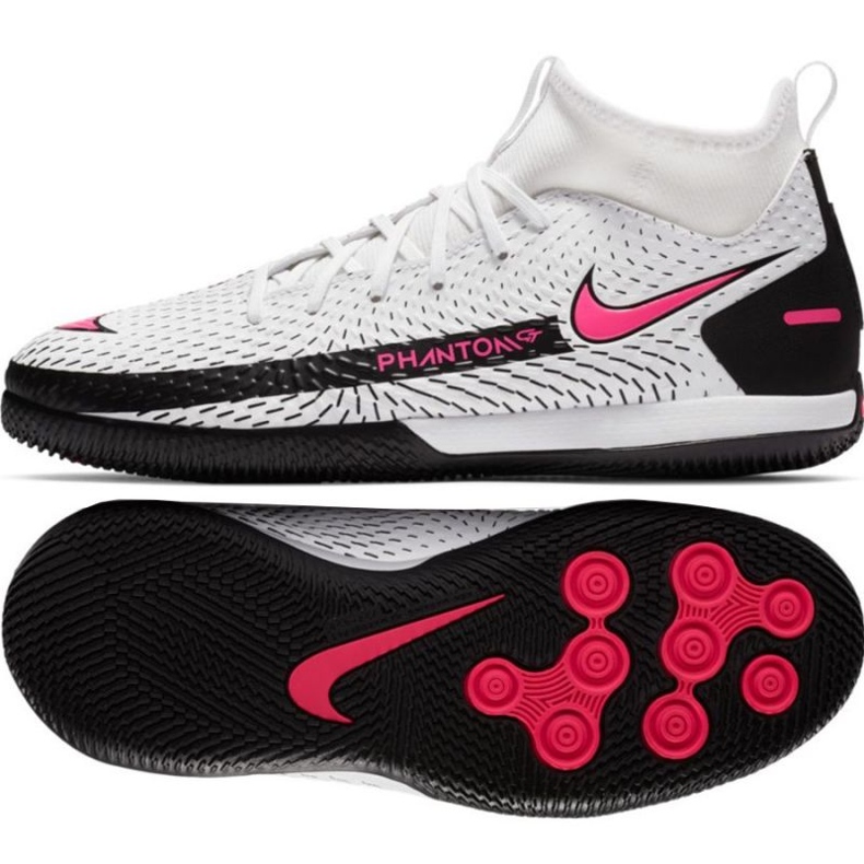 Hallenschuhe Nike Phantom Gt Academy Df In Jr CW6693-160 weiß weiß 1
