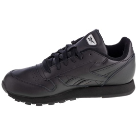 Reebok Classic Leder Jr EH1962 weiß schwarz 1