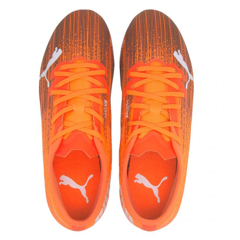 Fußballschuhe Puma Ultra 1.1 Fg Ag Jr 106097 01 mehrfarbig orangen und rottöne 2