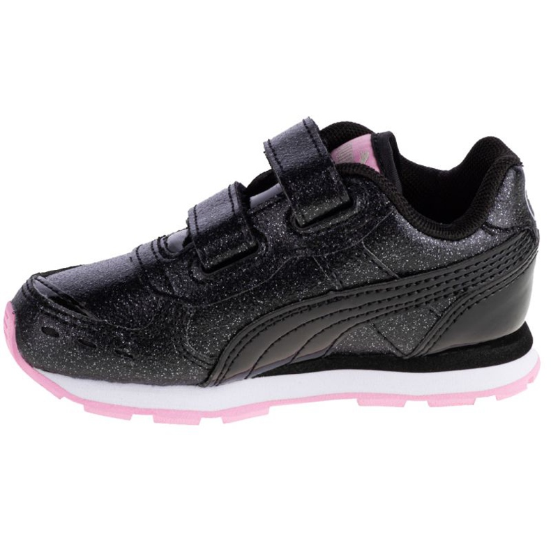 Puma Vista Glitz V Kleinkinder Jr 369721-10 schwarz rosa 1