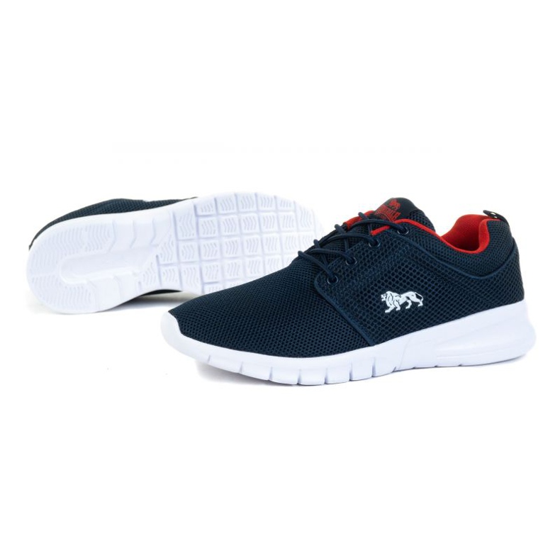 Lonsdale Sivas Schuhe 2 ZLMA505 Marine/Rot blau 1