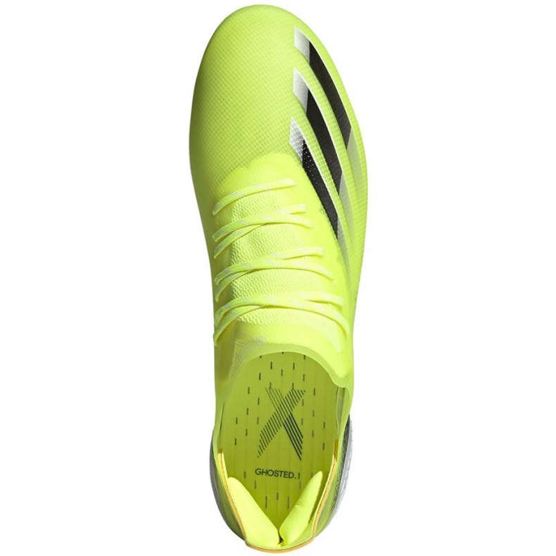 Adidas X Ghosted.1 Fg M FW6898 Fußballschuhe grün, gelb, neon grün 1