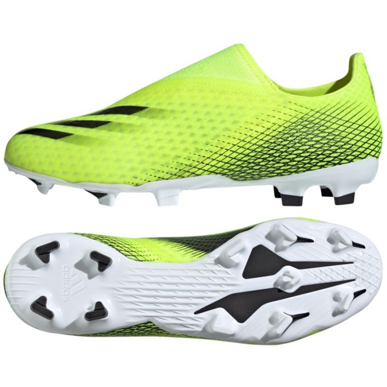 Adidas X Ghosted.3 Ll Fg M FW6969 Fußballschuhe mehrfarbig gelb 1