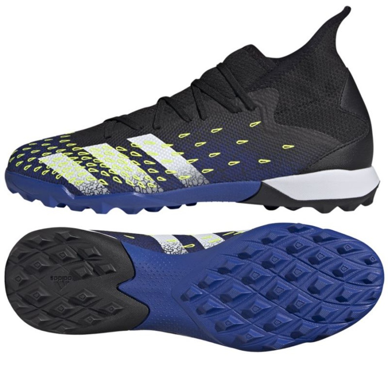 Adidas Predator Freak.3 Tf M FY0623 Fußballschuhe blau schwarz 1