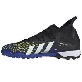 Adidas Predator Freak.3 Tf M FY0623 Fußballschuhe blau schwarz 2