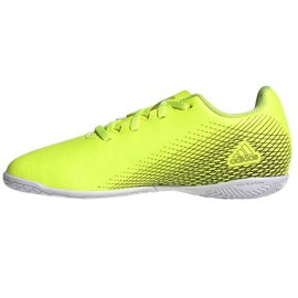 Adidas X Ghosted.4 In Jr FW6923 Fußballschuhe grünes, gelbes neon grün 1
