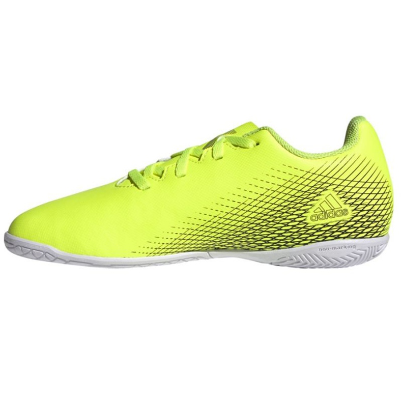 Adidas X Ghosted.4 In Jr FW6923 Fußballschuhe grünes, gelbes neon grün 1